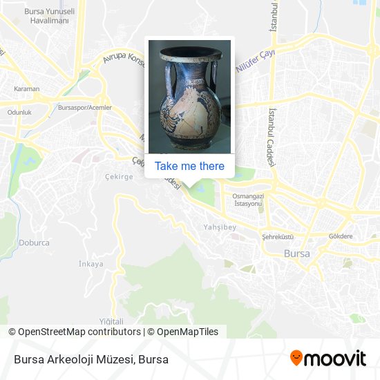 Bursa Arkeoloji Müzesi map