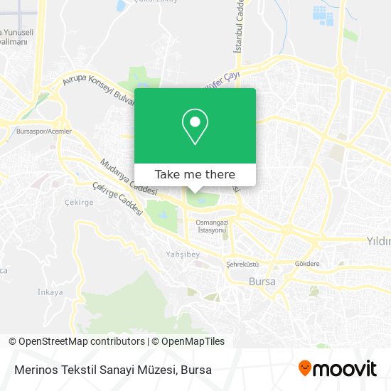 Merinos Tekstil Sanayi Müzesi map