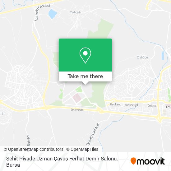 Şehit Piyade Uzman Çavuş Ferhat Demir Salonu map