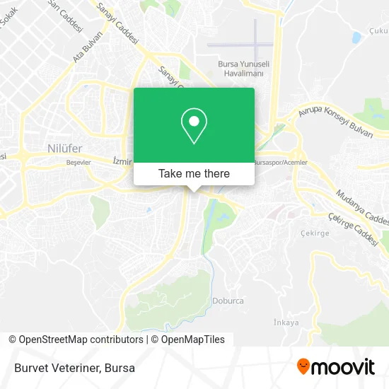Burvet Veteriner map