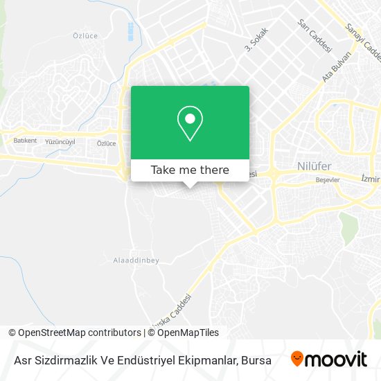 Asr Sizdirmazlik Ve Endüstriyel Ekipmanlar map