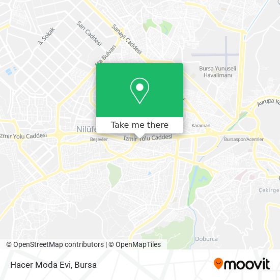 Hacer Moda Evi map