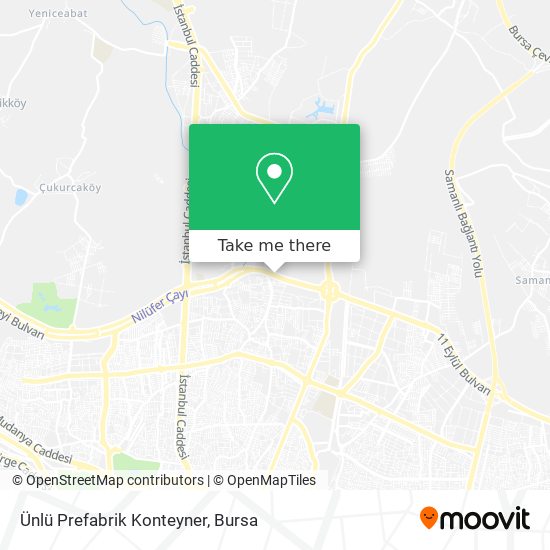 Ünlü Prefabrik Konteyner map