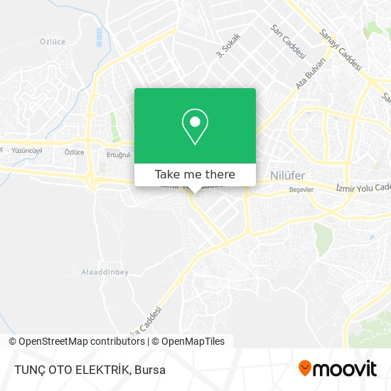 TUNÇ OTO ELEKTRİK map