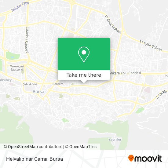 Helvalıpınar Camii map