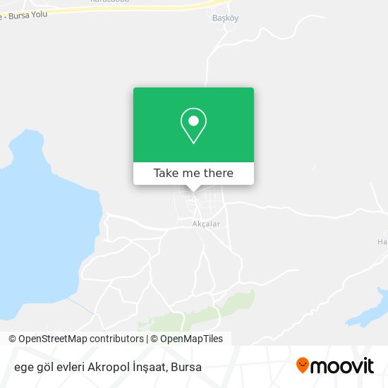 ege göl evleri Akropol İnşaat map