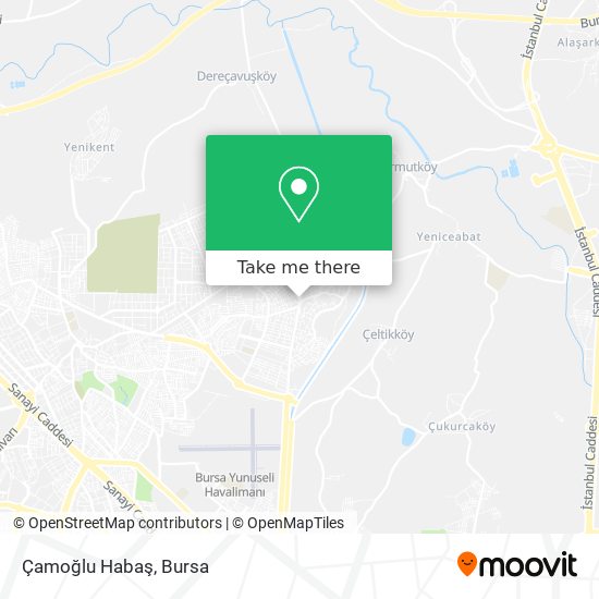 Çamoğlu Habaş map