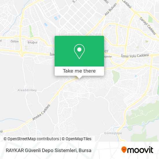 RAYKAR Güvenli Depo Sistemleri map