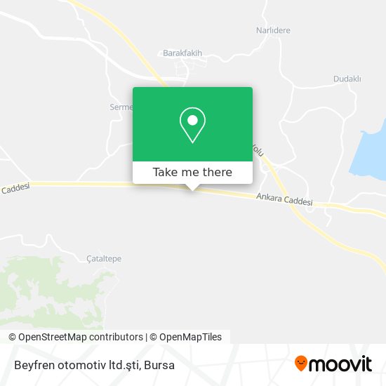 Beyfren otomotiv ltd.şti map