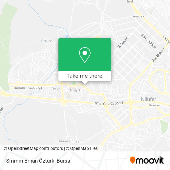 Smmm Erhan Öztürk map