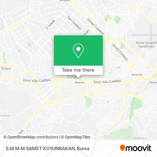 S.M.M.M SAMET KOYUNBAKAN map