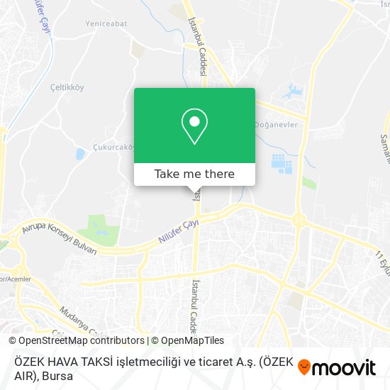 ÖZEK HAVA TAKSİ işletmeciliği  ve ticaret A.ş. (ÖZEK AIR) map