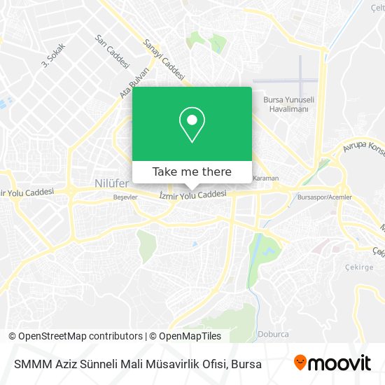 SMMM Aziz Sünneli Mali Müsavirlik Ofisi map