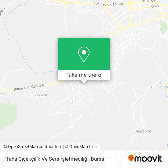 Taha Çiçekçilik Ve Sera İşletmeciliği map