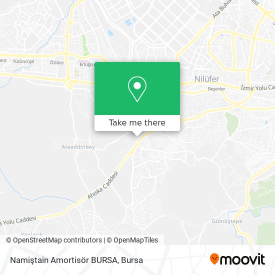 Namiştain Amortisör BURSA map