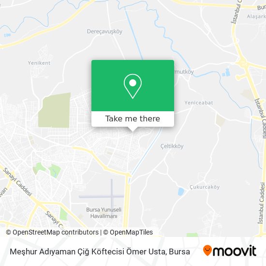 Meşhur Adıyaman Çiğ Köftecisi Ömer Usta map