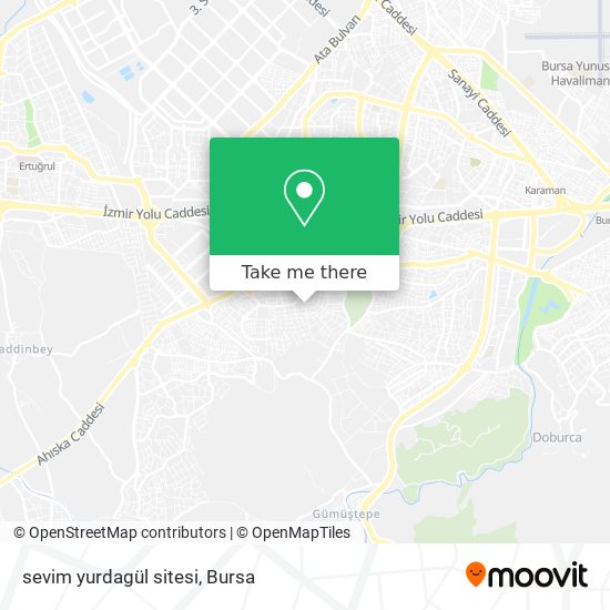 sevim yurdagül sitesi map