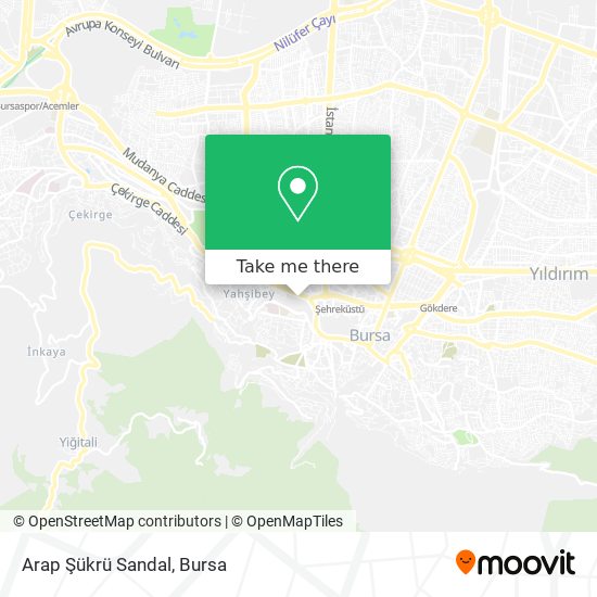 Arap Şükrü Sandal map