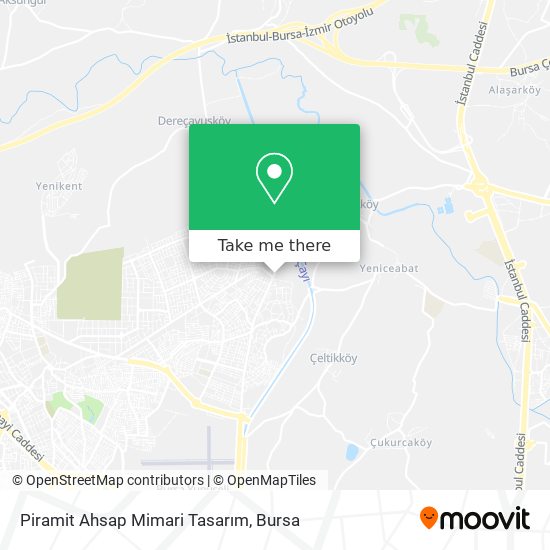 Piramit Ahsap Mimari Tasarım map