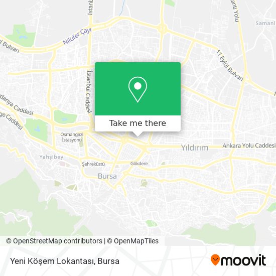 Yeni Köşem Lokantası map