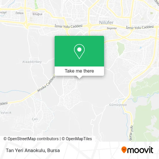 Tan Yeri Anaokulu map