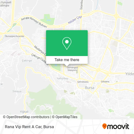 Rana Vip Rent A Car map