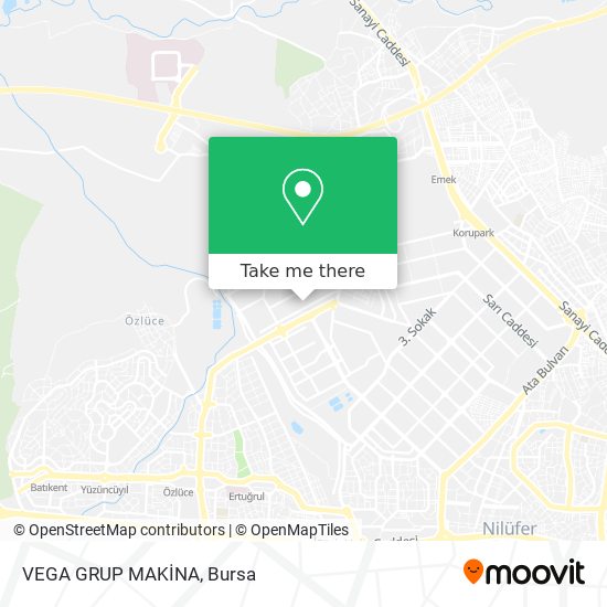 VEGA GRUP MAKİNA map