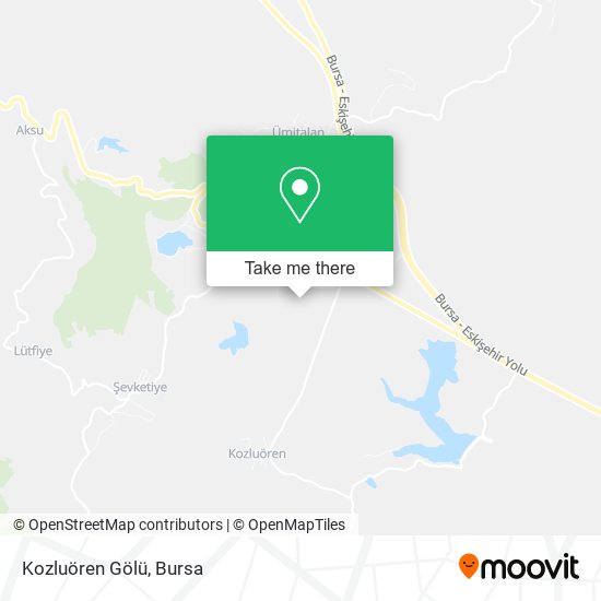 Kozluören Gölü map