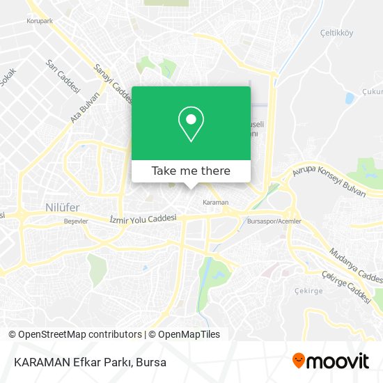 KARAMAN Efkar Parkı map