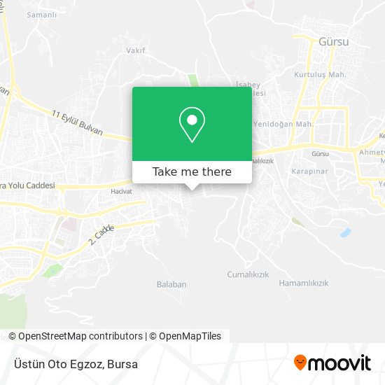 Üstün Oto Egzoz map