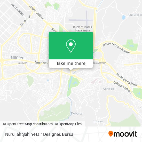Nurullah Şahin-Hair Designer map