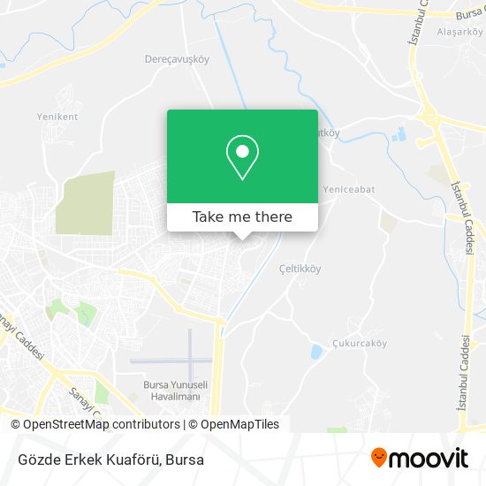 Gözde Erkek Kuaförü map