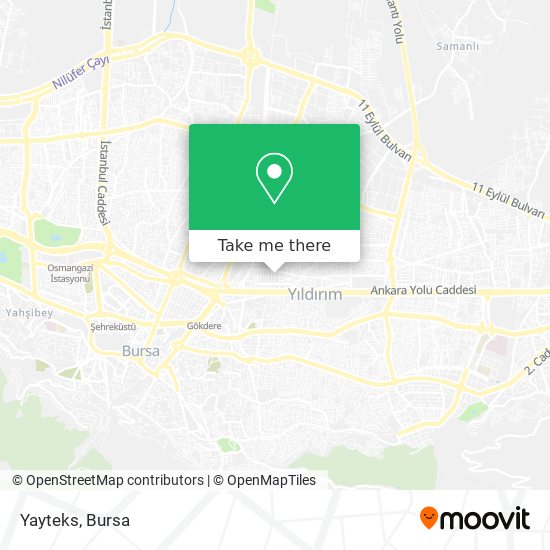 Yayteks map