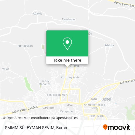 SMMM SÜLEYMAN SEVİM map