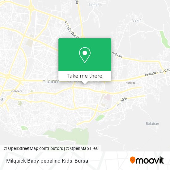 Milquick Baby-pepelino Kids map
