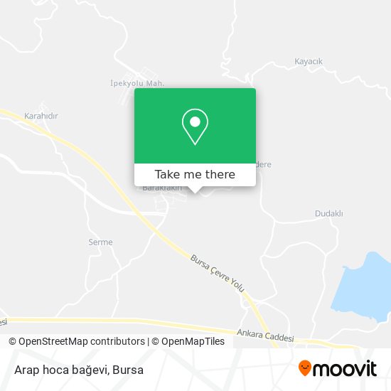 Arap hoca bağevi map