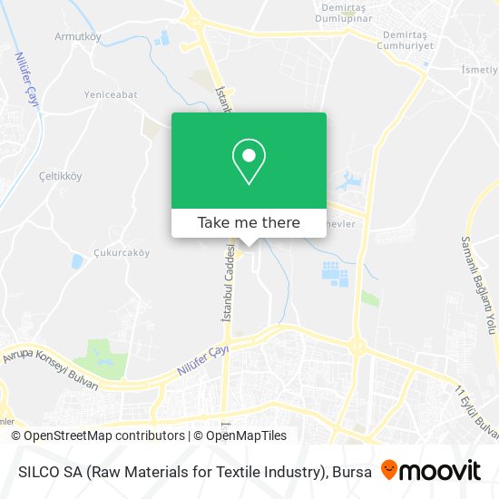 SILCO SA (Raw Materials for Textile Industry) map