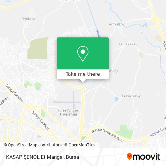KASAP ŞENOL Et Mangal map