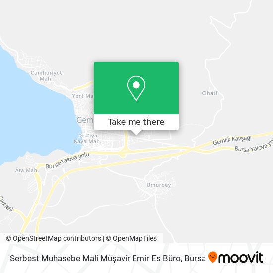 Serbest Muhasebe Mali Müşavir Emir Es Büro map