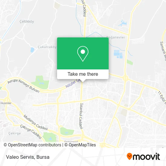 Valeo Servis map