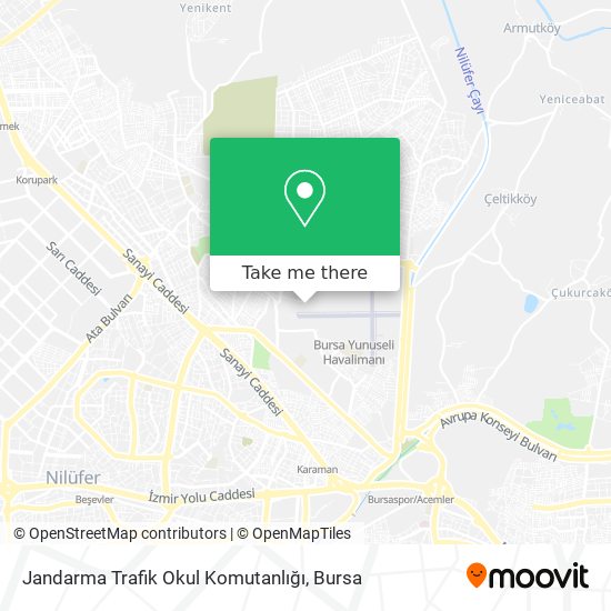 Jandarma Trafik Okul Komutanlığı map