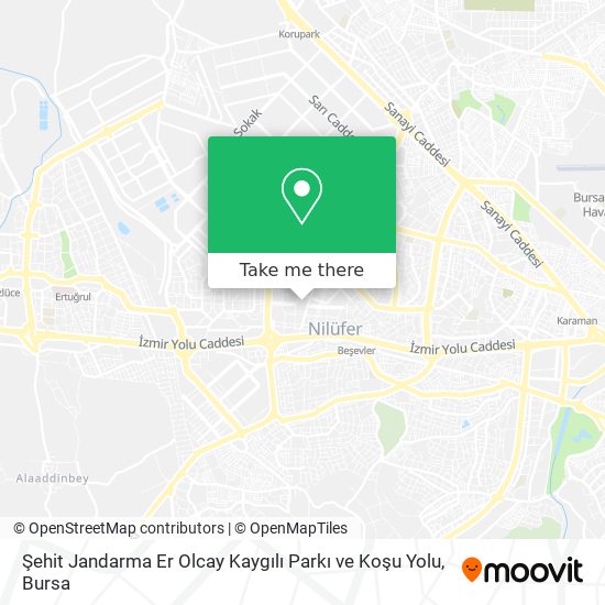 Şehit Jandarma Er Olcay Kaygılı Parkı ve Koşu Yolu map