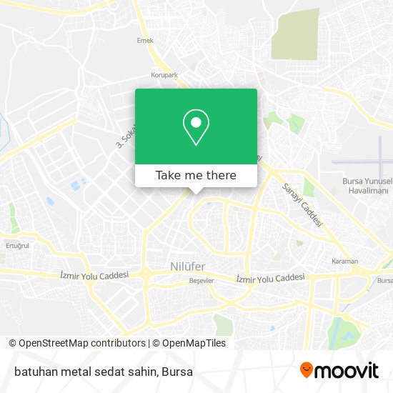 batuhan metal sedat sahin map