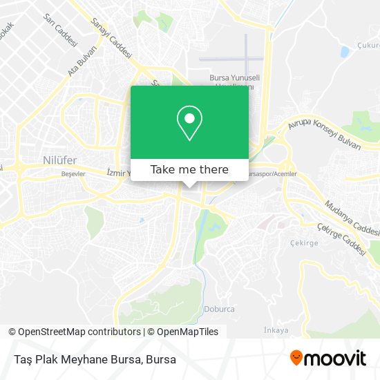 Taş Plak Meyhane Bursa map