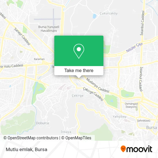 Mutlu emlak map
