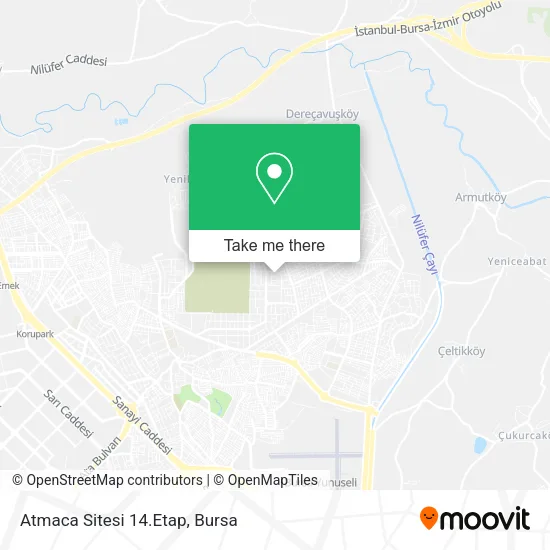 Atmaca Sitesi 14.Etap map