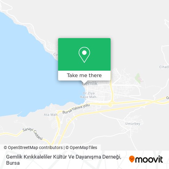 Gemlik Kırıkkaleliler Kültür Ve Dayanışma Derneği map
