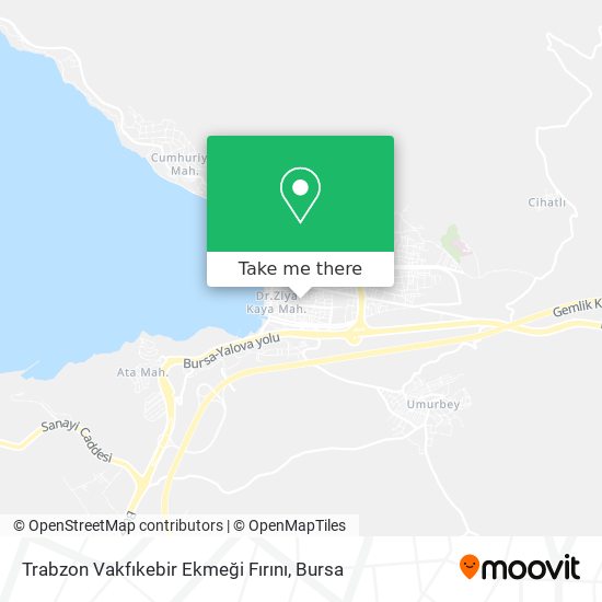 Trabzon Vakfıkebir Ekmeği Fırını map