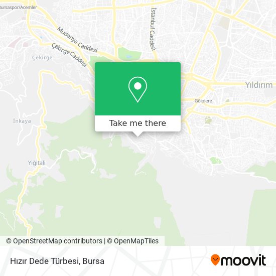 Hızır Dede Türbesi map