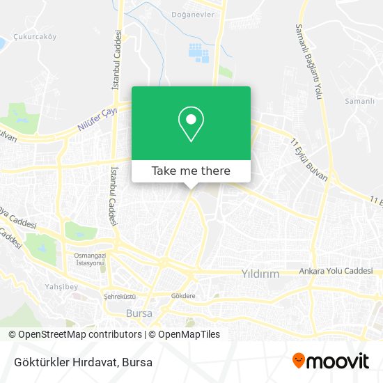 Göktürkler Hırdavat map